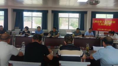 南河镇组织人大代表评议政府部门工作