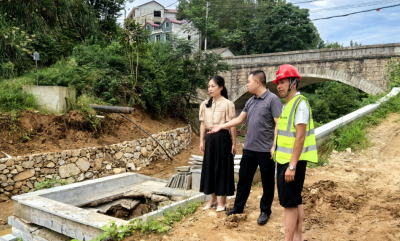 英山县闵家河流域综合治理项目稳步推进