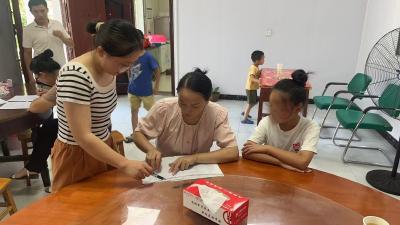 实验小学北流水校区开展暑期“大走访”
