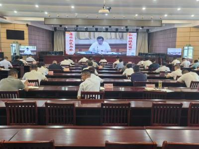 【快讯】我县组织收听收看全市投资和重点项目建设推进会