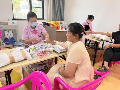 县农业农村局开展无偿献血活动