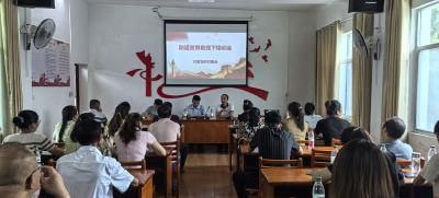 南河镇开展防返贫集中排查线下培训