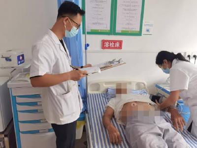 【健康英山】县医共体总医院雷家店镇分院成功为一超急性期下壁心肌梗死患者溶栓