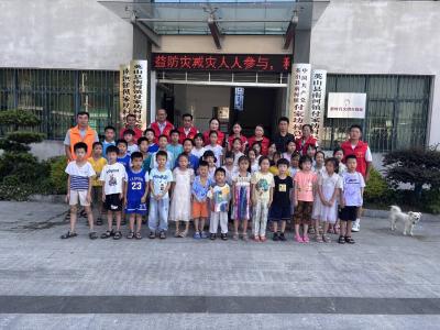 南河镇多个暑期公益托管班结业
