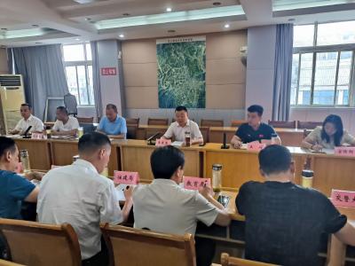 英山县东门大桥改建工程建设协调会召开