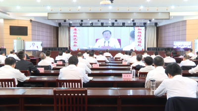 【视频】我县组织收听收看全省优化营商环境工作推进视频会