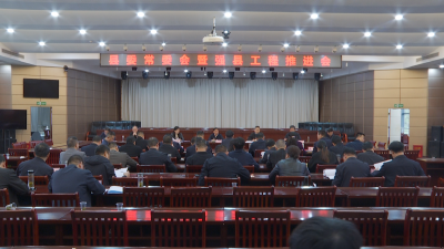 【视频】县委常委会暨强县工程推进会召开