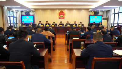 【视频】英山县第十九届人大常委会第二十五次会议召开