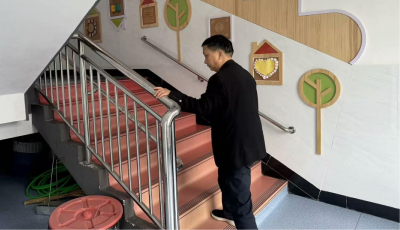 【教育之窗】县第三幼儿园开展安全隐患排查活动