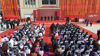 【视频】天勤箱包湖北生产基地竣工投产仪式举行