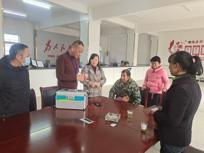 方家咀乡桃源村：鉴定服务“送上门”  解决群众“入户难”