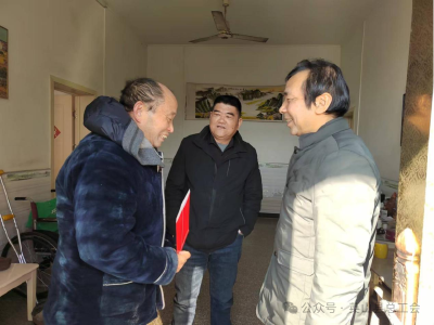 县总工会赴联系村开展“大走访送温暖”活动