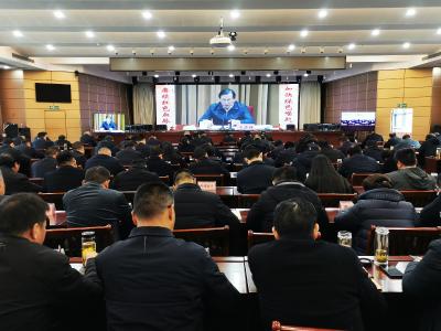 【快讯】我县组织收听收看全省加快建成中部地区崛起的重要战略支点推进大会