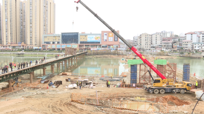 【视频】东门大桥改建工程稳步推进