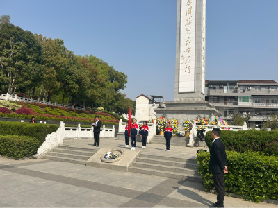 【爱我三河·红色英山】县毕昇小学开展清明祭扫活动