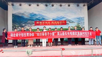 省计生协“向日葵亲子小屋”武显庙村项目点举办五一文艺晚会