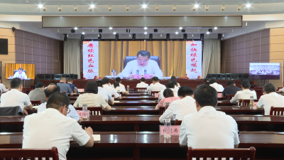 【视频】我县组织收听收看全市防汛抗旱工作电视电话会议