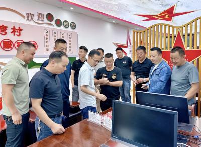 方家咀乡开展民兵连规范化建设观摩交流活动