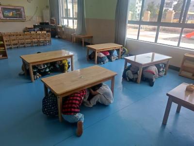 【教育之窗】县第二幼儿园石头咀园区：防震减灾演练 筑牢安全防线