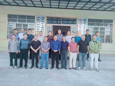 方家咀乡大畈河村：共叙桑梓情 共商发展策