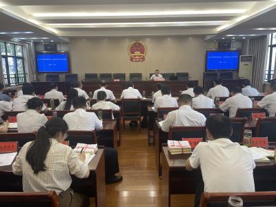 【快讯】县人大常委会开展新修订《代表法》专题培训