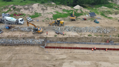 【聚力支点建设 奋力争先进位】G318英山县杨柳至小米畈段改建工程加速推进