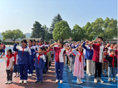 【教育之窗】实验小学北流水校区：光荣入队 童心向党