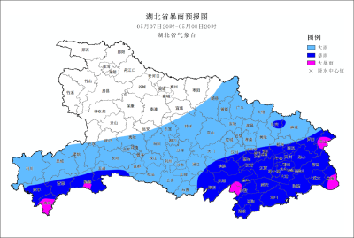 注意防范！大雨、暴雨、大暴雨即将来袭