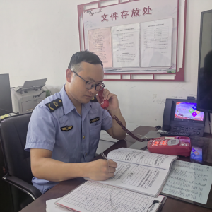 金家铺镇：“五一”我在岗 安全我守护