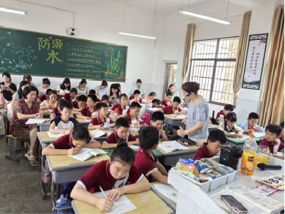 【教育之窗】县实验小学北流水校区：优课展风采 共研促成长 