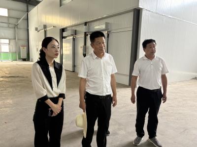 縣領(lǐng)導到方家咀鄉(xiāng)企業(yè)調(diào)研
