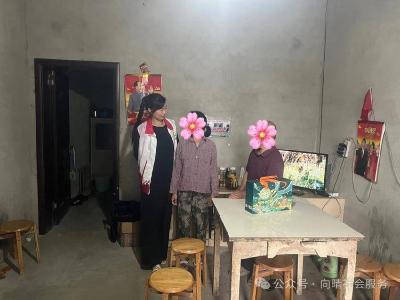 英山县向晴社会服务中心开展精神障碍患者探访活动
