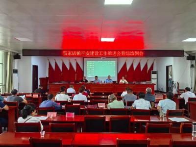 雷家店镇召开“全国第二十四个安全生产月”安全知识培训暨综治例会