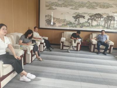 多部门联合调研红四军鸡鸣河会议旧址