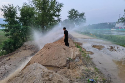 紧急抢修保民生！河西产业路施工致水管破损 多方联动快速恢复供水