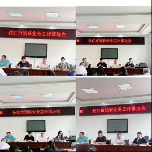 枝江市残联召开业务工作推进会