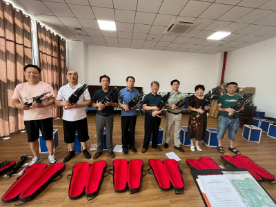 民族乐器——笙培训班在枝江文化馆开班