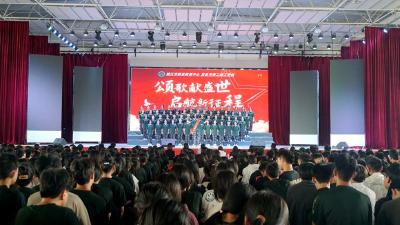 颂歌献盛世 启航新征程 枝江职教中心举行合唱比赛