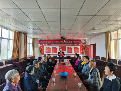 【我们的节日·精神的家园】安福寺镇紫荆岭村：重阳节集体生日会 情暖村里老人心