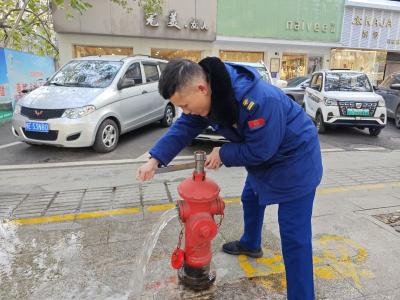 枝江消防开展道路水源熟悉检查工作