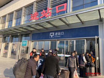 枝江北所多措并举 全力打好2024年春运第一战