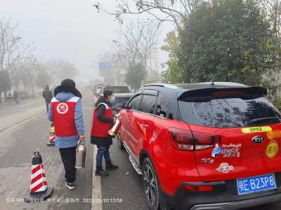 马家店街道：降雾不“降温” 做好应急第一“响应人”