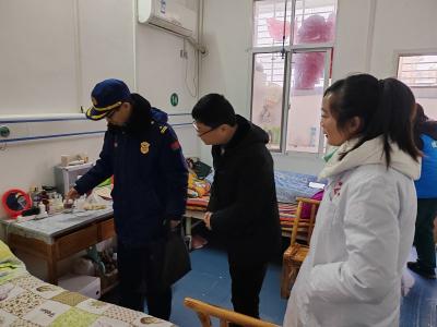 枝江市消防救援大队开展特殊群体消防安全检查