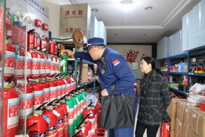 枝江市开展“3·15”消防产品质量专项检查