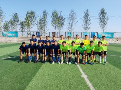 枝江消防与金力新能源公司开展足球友谊赛