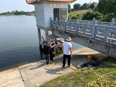 安福寺水利站开展水库安全检查