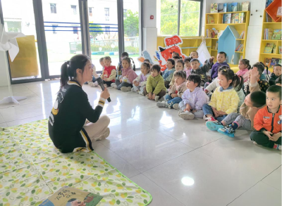 枝江市江口幼儿园开展阅读节活动