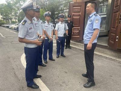 凝警力 聚活力 市特巡警大队开展建党节系列活动