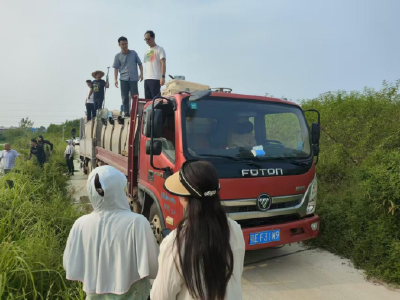 市水产服务中心：送鱼苗 暖民心