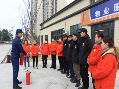 枝江消防“上门教学” 为物业从业人员传授消防业务技能 